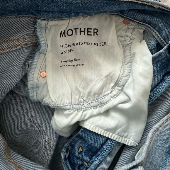 Mother High Waisted Rider Skimp Jeans - Picture 6 of 6